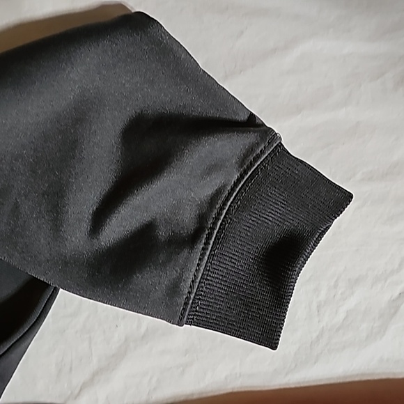 Nike Boys Size 7 Gray Orange Long Sleeve Zippered Track Jacket Used - Picture 6 of 14